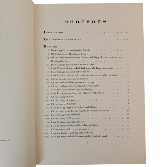 "The Chronicle of the Cid" Hard Cover in Slipcase 1958 by Robert Southey. - Picture 5 of 10